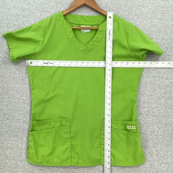 Butter Soft UA Scrub Top Set Womens Small 3PC Nursing Uniform Short Sleeve - Picture 8 of 16